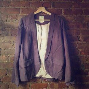 Anthropologie Blazer by Elevenses US10